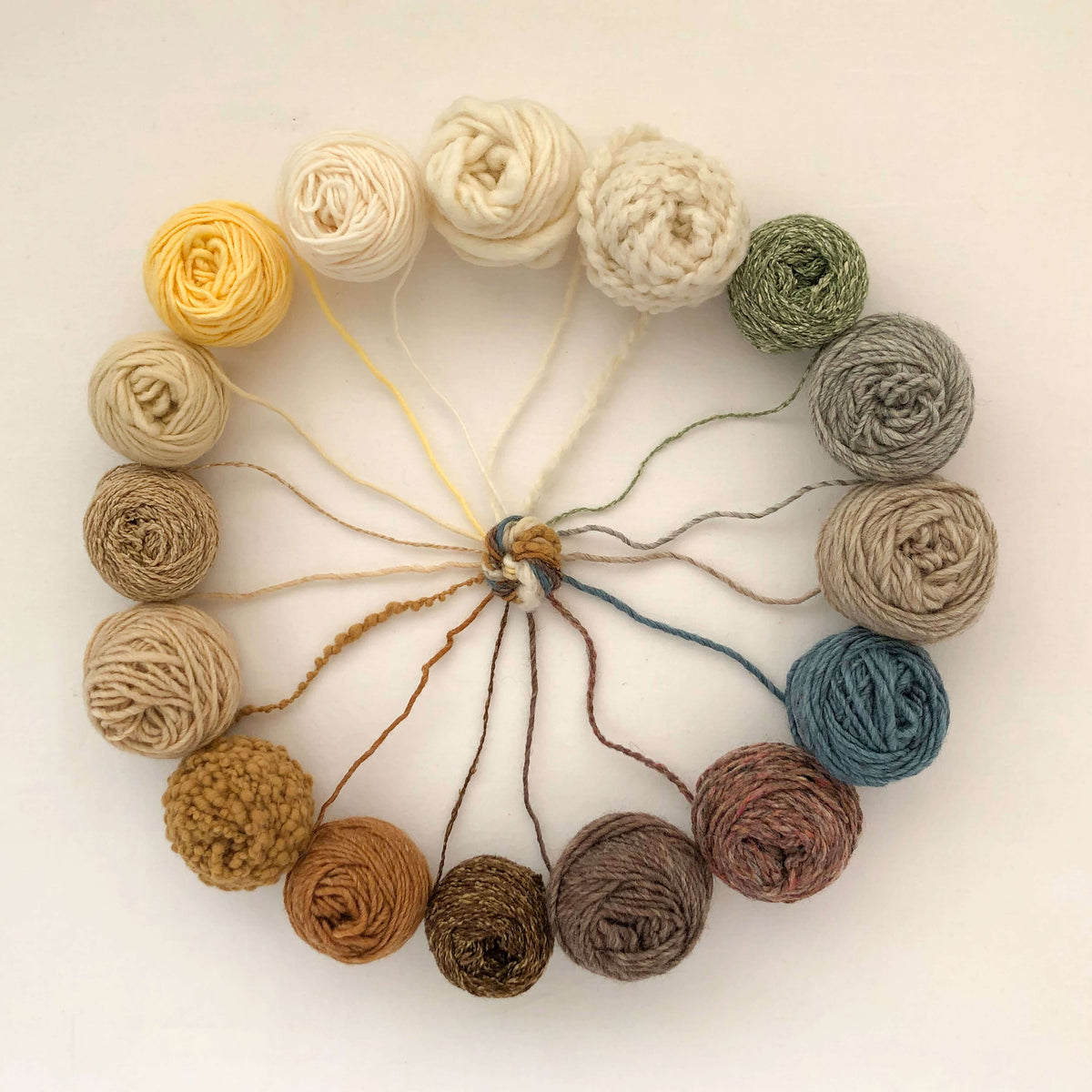 Wool Yarn Kit - Naturals