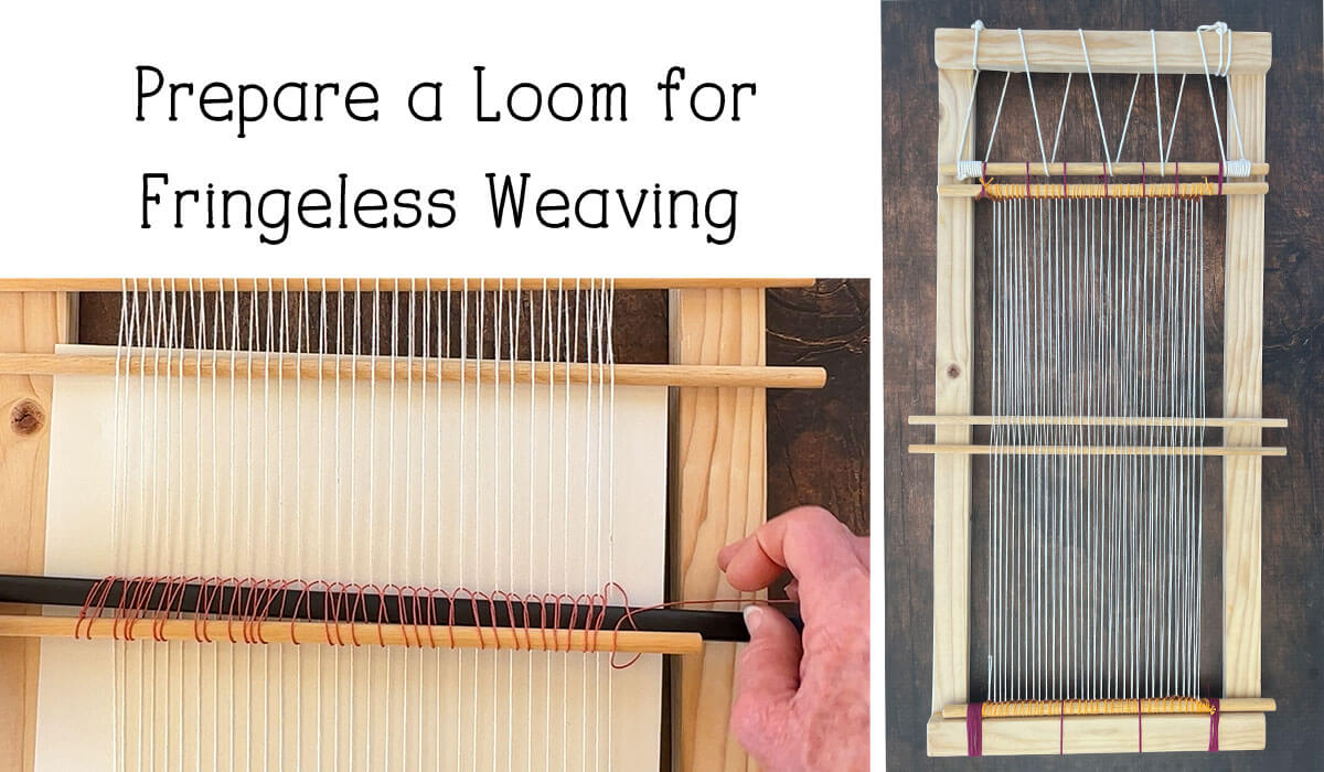 How to Weave on a Tiny Loom 