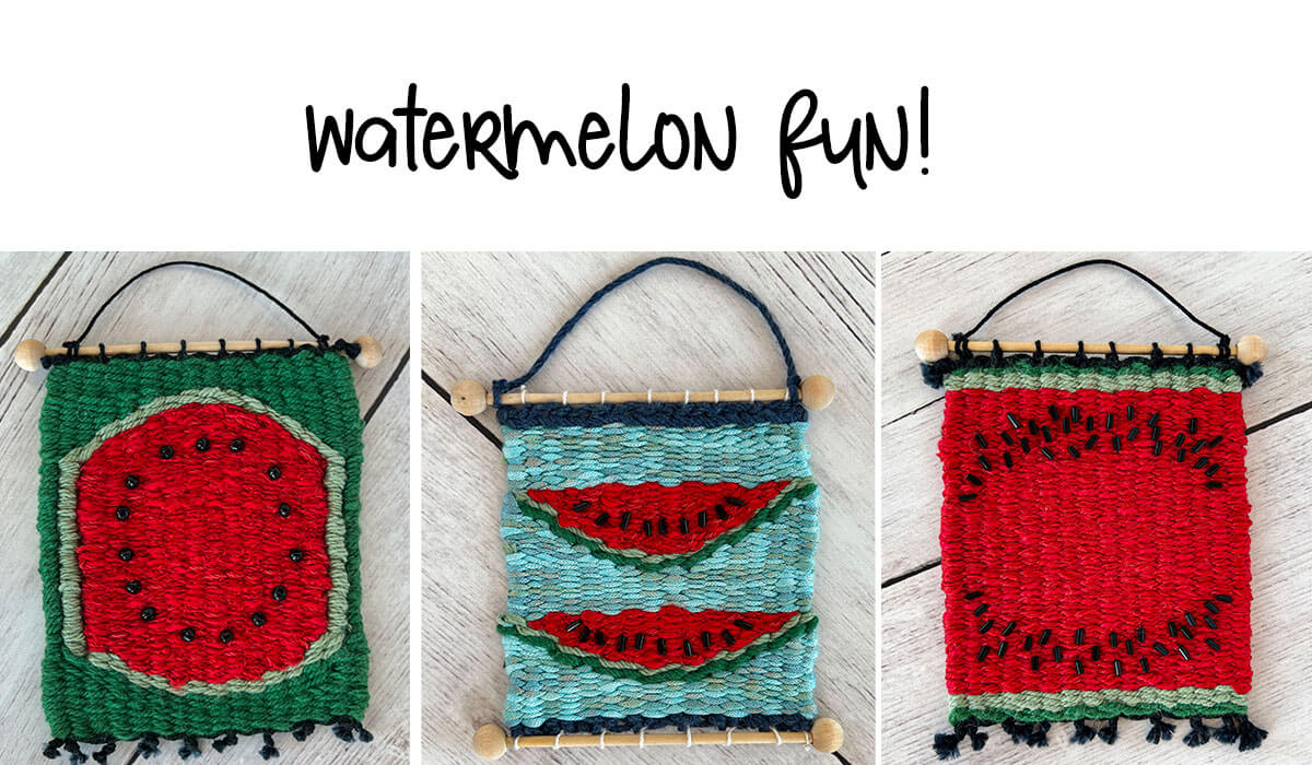 How to Weave a Watermelon Tapestry