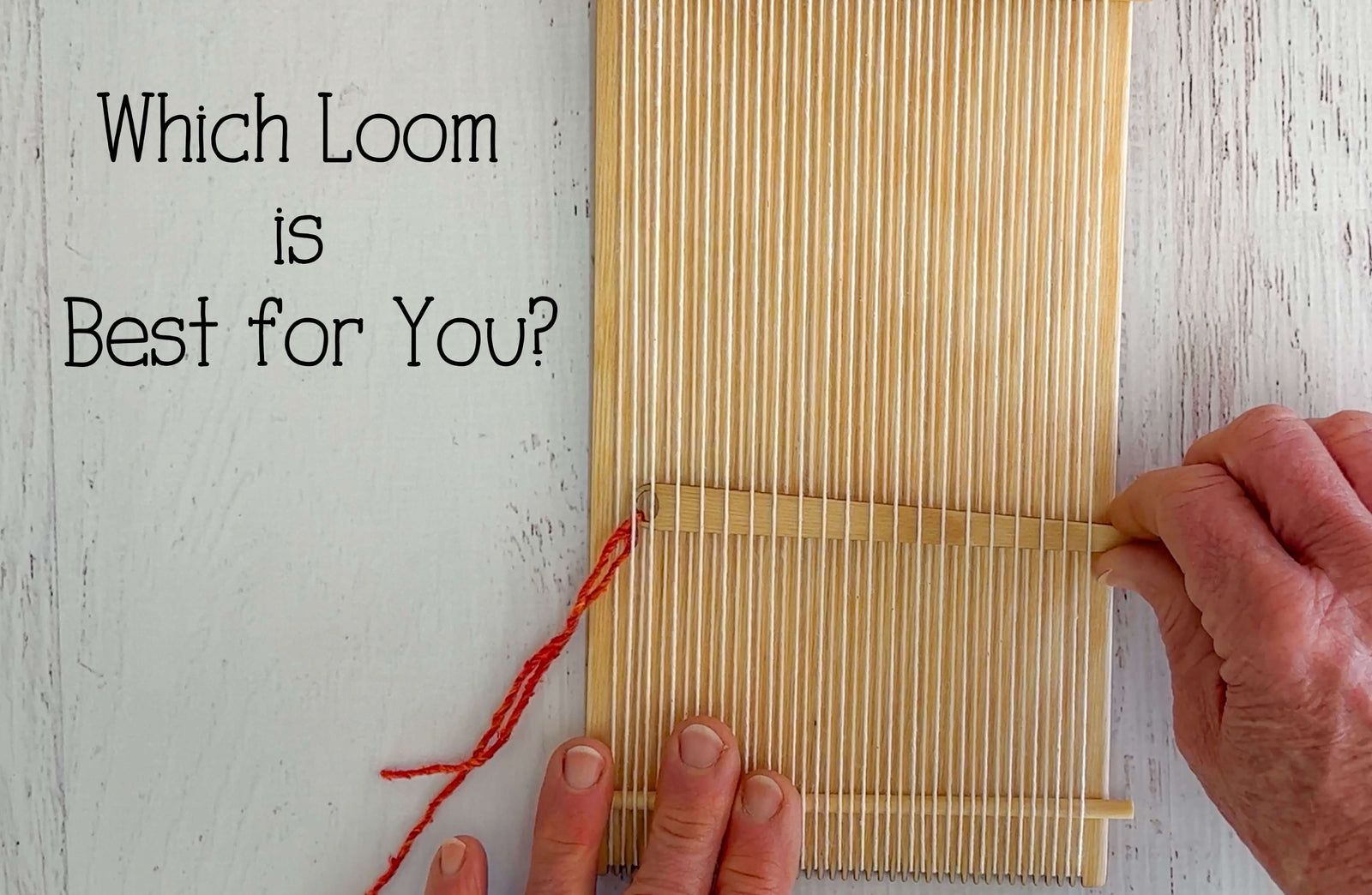 Little Loom Weaving - The Creativity Patch - Lucy Jennings