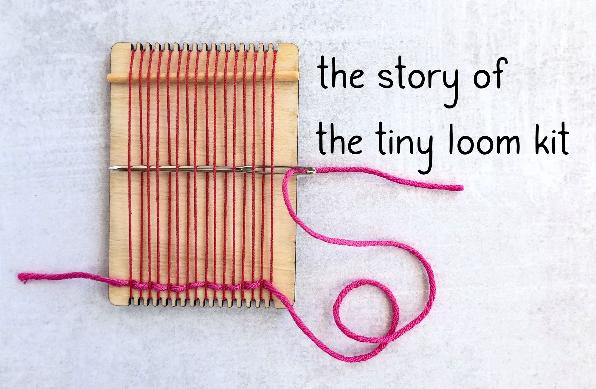 Tiny Wooden Loom Kits - The Creativity Patch - Lucy Jennings