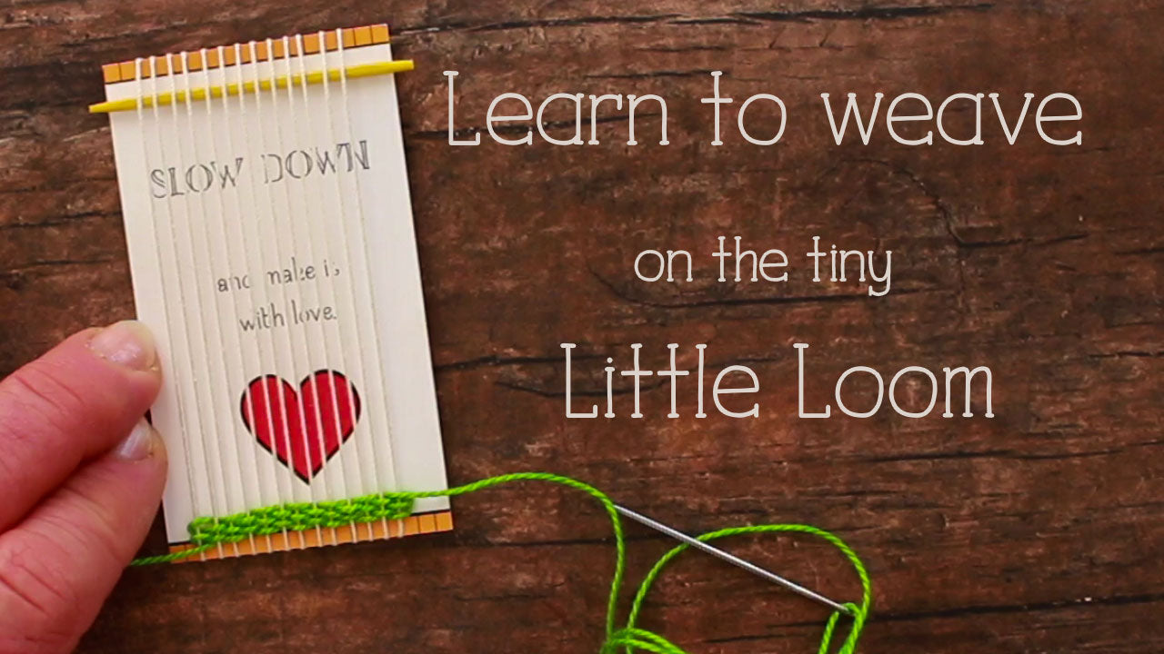 Learn to Weave on the Tiny Loom