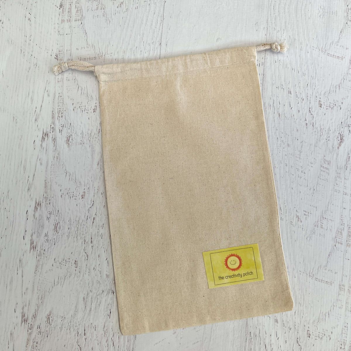 Cotton Muslin Bag  - Drawstring - 9x15 Inches