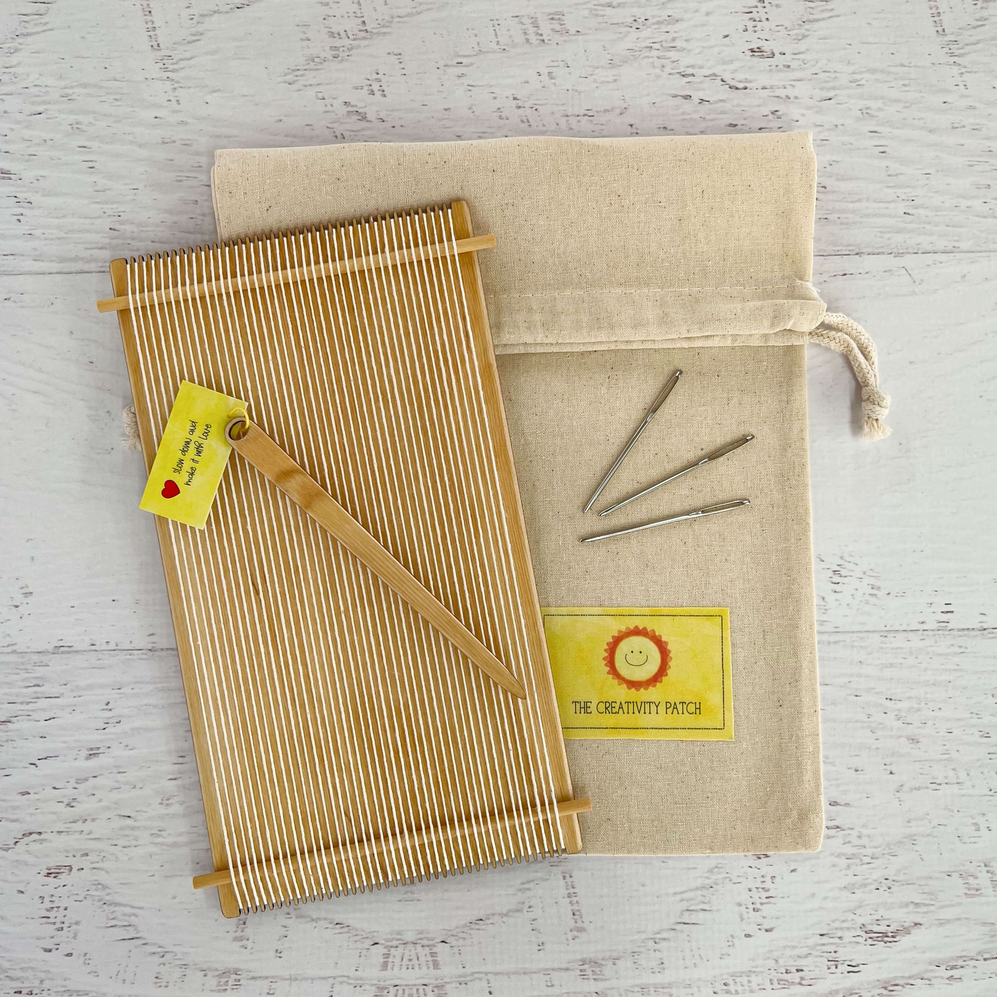 Weaving Loom : Wooden Craft Kit : 1950 : English UK Package