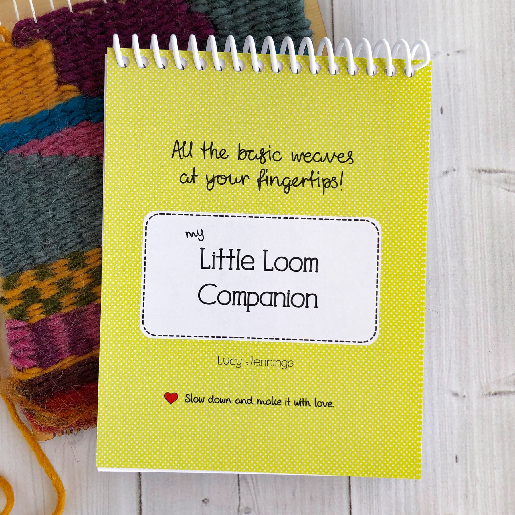 Beginners Weaving Book, Learn to Weave on a Small Loom - The Creativity ...