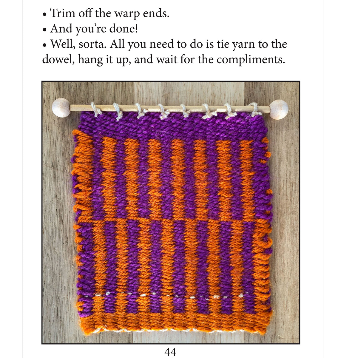 Little Loom Weaving Book