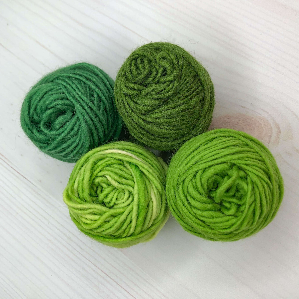 Wool Yarn Kit - Colors of the Meadow