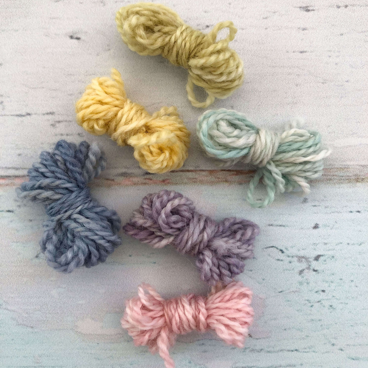 Mini Yarn Skein - Alpaca Blend - Succulent Colors
