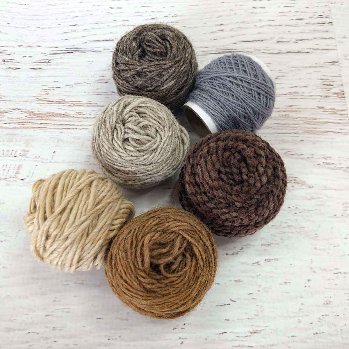 Wool Yarn Kit - Colors of the Desert