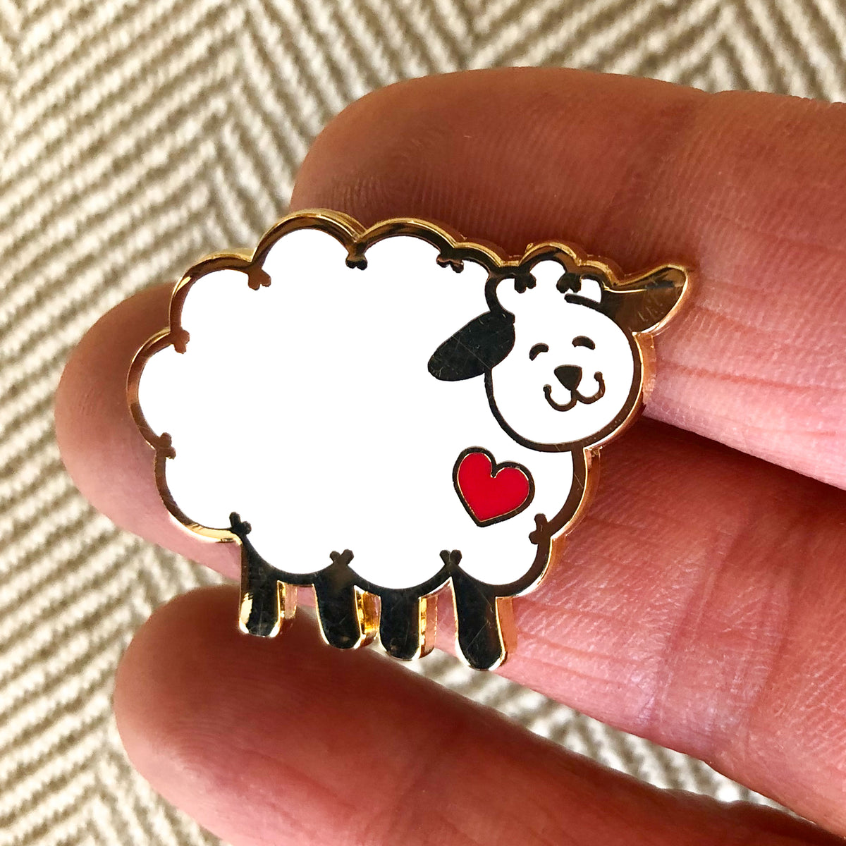 Enamel Pin - Sheep