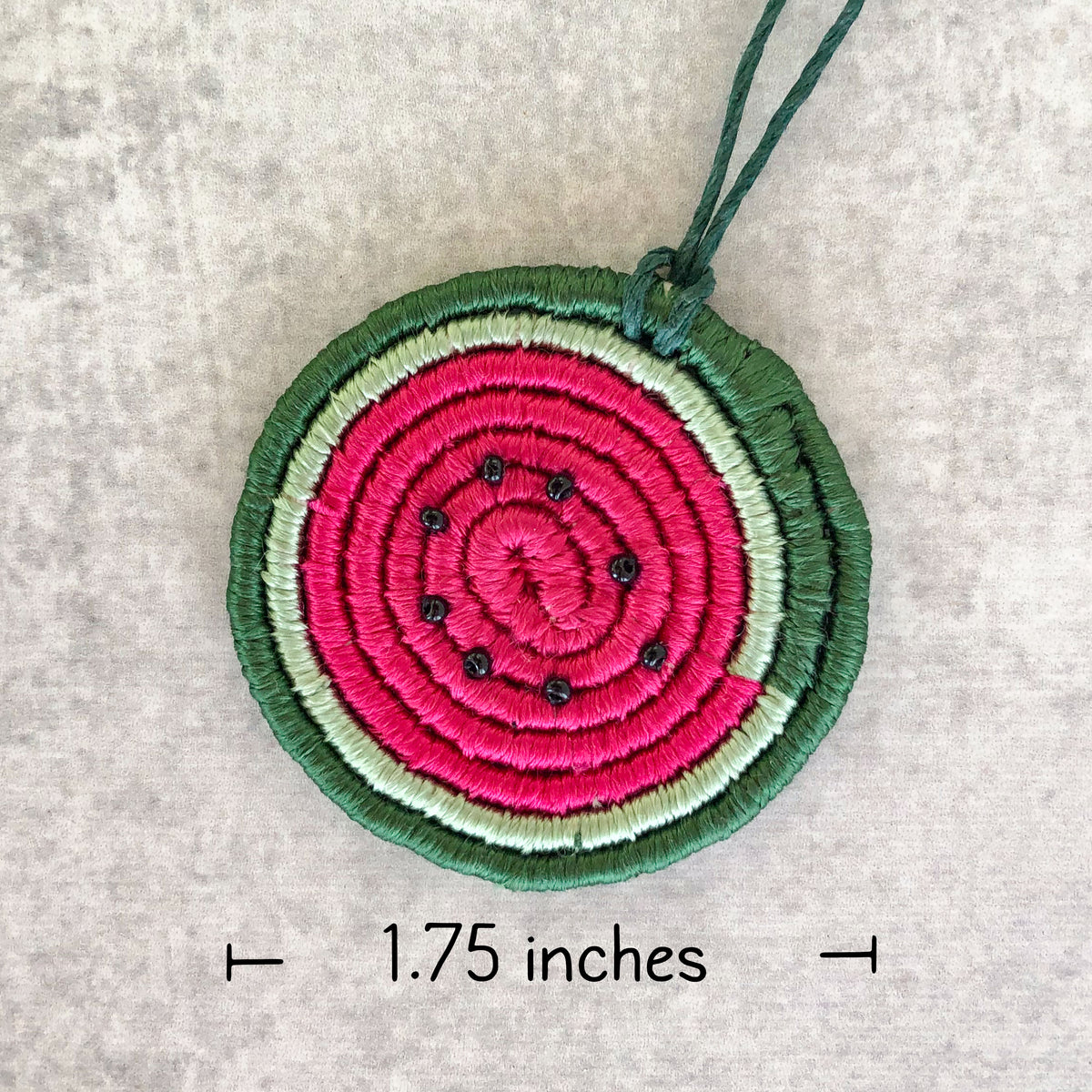 Silk Coiled Pendant Kit - Watermelon